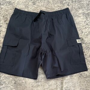 SHEIN Navy Cargo Shorts for Men NWOT